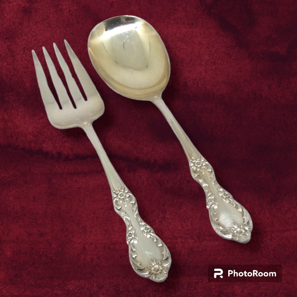 International Silver-WM Rogers Grand Elegance Southern Manor Serving Set-S-Plate